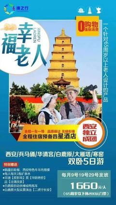 武漢到西安跟團游價格合理「九洲國際旅行社」