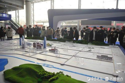 濟南精品樓盤都在這了 房展會現場最大沙盤引圍觀